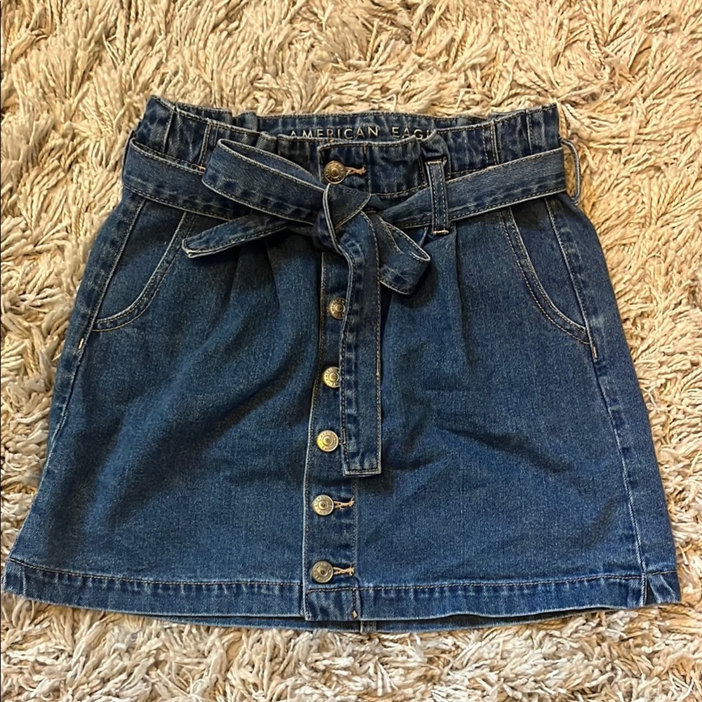American Eagle Outfitters Blue Denim Skirt